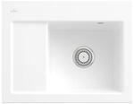 Villeroy & Boch Subway 45 Compact Einbausp&uuml;le 331301RW rechts, mit Ablaufgarnitur