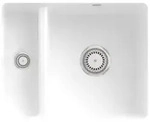 Villeroy und Boch Unterbausp&uuml;le 675801RW mit Ablaufgarnitur und Handbet&auml;tigung,