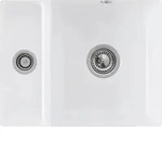 Villeroy und Boch Unterbausp&uuml;le 675802RW mit Ablaufgarnitur und Excenterbet&auml;tigung,