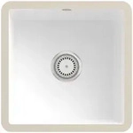Villeroy und Boch Unterbausp&uuml;le 332501RW mit Ablaufgarnitur und Handbet&auml;tigung,