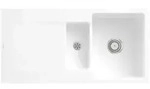 Villeroy und Boch Siluet Fl&auml;chenb&uuml;ndige Sp&uuml;le 33371FR1 mit Ablaufgarnitur und