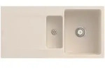 Villeroy und Boch Siluet Fl&auml;chenb&uuml;ndige Sp&uuml;le 33371FFU mit Ablaufgarnitur und