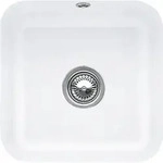 Villeroy und Boch Unterbausp&uuml;le 670302RW mit Ablaufgarnitur, Exzenterbet&auml;tigung,