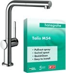hansgrohe Talis K&uuml;chenarmatur 72808000 Ausziehauslauf, 1jet, chrom