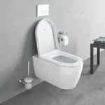 Duravit Me by Starck Wand-WC Set 45290900A11 mit WC-Sitz, Rimless, wei&szlig;...