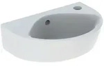 Geberit Renova Handwaschbecken 500374018 36x25cm, mit Hahnloch rechts, mit &Uuml;berlauf,