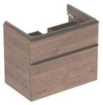 Geberit Smyle Square Waschtisch-Unterschrank 500353JR1 73,4x61,7x47cm, Holzstruktur