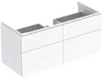 Geberit Xeno2 Waschtisch-Unterschrank 500518011 117,4x53x46,2cm, mit 4 Schubladen,