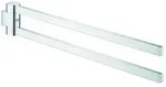 Grohe Selection Handtuchhalter 41063000 40 cm, 2-armig, schwenkbar, chrom