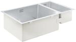 Grohe Unterbausp&uuml;le 31575SD1 76x45cm, 1,5 Becken, links einbaubar, Edelstahl