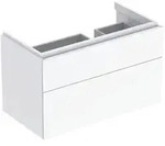 Geberit Xeno2 Waschtisch-Unterschrank 500516011 88x53x46,2cm, mit 2 Schubladen, mit