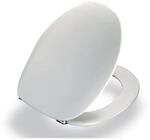 Pressalit 2000 WC-Sitz 124000-UN3999 Univertikalscharnier UN3, Edelstahl, wei&szlig;, mit