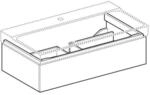 Geberit Xeno2 Waschtisch-Unterschrank 500508001 88x22x46,2cm, matt/greige, mit
