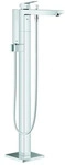 Grohe Eurocube Wannenarmatur 23672001 chrom, Bodenmontage, Ausladung 298mm