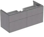 Geberit Xeno2 Waschtisch-Unterschrank 500518431 117,4x53x46,2cm, mit 4 Schubladen,