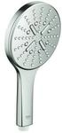 Grohe Rainshower Handbrause 26574DC0 supersteel, 3 Strahlarten, mit