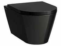 LAUFEN Kartell Wand-Tiefspül-WC H8203370200001 schwarz glänzend,...