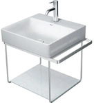 Duravit DuraSquare Metallkonsole 0031161000 56,5x45,1cm, wandh&auml;ngend, chrom