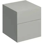 Geberit Xeno&sup2; Seitenschrank 500504001 45x51x46,2cm, mit 2 Schubladen, matt/greige