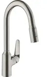 hansgrohe Focus M42 K&uuml;chenarmatur 220 2jet 71800800 mit Ausziehbrause,
