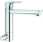 Grohe BauLoop Sp&uuml;ltisch-Einhebelmischer 31713000 chrom, schwenkbarer,...