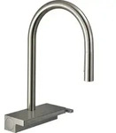 hansgrohe Aquno Select M81 K&uuml;chenarmatur 73831800 mit Ausziehbrause, 3jet, sBox,