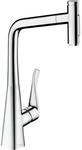 hansgrohe Metris Select M71 K&uuml;chenarmatur 73820000 mit Ausziehbrause, 2jet, chrom