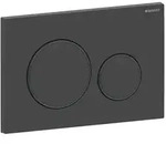 Geberit Sigma 20 Round Bet&auml;tigungsplatte 115882161 Platte/Taste schwarz matt, Ring