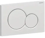 Geberit Sigma 01 Round Bet&auml;tigungsplatte 115770JQ5 mattchrom lackiert, f&uuml;r