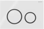 Geberit Sigma 50 Round Bet&auml;tigungsplatte 115651SI1 Platte/Taste wei&szlig;, Ring