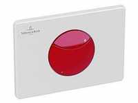 Villeroy & Boch WC-Betätigungsplatte 922374P5 Kunststoff, Cherry Red, für...