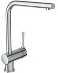 Ideal Standard CeraLook K&uuml;chenarmatur BC174AA mit hohem Auslauf, Ausladung 225 mm,