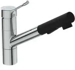 Ideal Standard CeraLook K&uuml;chenarmatur BC297AA Auslauf mittig angesetzt,