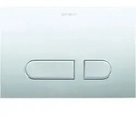 Duravit DuraSystem Bet&auml;tigungsplatte WD5001021000 21,7 x 14,65 cm, Kunststoff chrom