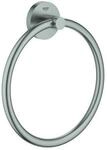 Grohe Essentials Handtuchring 40365DC1 supersteel, verdeckte Befestigung