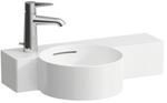 LAUFEN Val Handwaschbecken H8152834001051 55x31,5cm, Ablage rechts, mit &Uuml;berlauf,