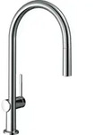 hansgrohe Talis M54-210 K&uuml;chenarmatur 72802000 mit Ausziehauslauf 1jet, chrom