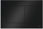TECEnow Bet&auml;tigungsplatte 9240403 schwarz, Zweimengentechnik