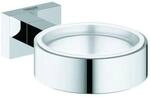 Grohe Essentials Cube Halter 40508001 chrom, f&uuml;r Glas, Seifenpender oder