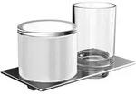 Emco Art Fl&uuml;ssigseifenspender/Glashalter 163100102 chrom