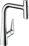 hansgrohe Talis K&uuml;chenarmatur 72824000 chrom, Ausziehbrause, 2et