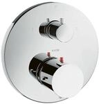 hansgrohe Brause Thermostat Axor Starck 10720000 Unterputz, mit Ab- und