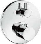 hansgrohe Wannenthermostat Axor Uno2 mit Ab-/Umstellventil, chrom