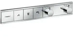 hansgrohe RainSelect Fertigmontageset 15381000 Unterputz-Thermostat, 3 Verbraucher,