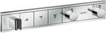 Hansgrohe RainSelect Brausethermostat 15356000 chrom, f&uuml;r 3 Verbraucher