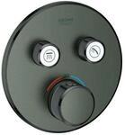 Grohe Grohtherm Smartcontrol Brausethermostat 29119AL0, hard graphite geb&uuml;rstet, 2