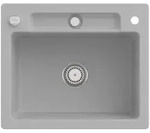 Villeroy und Boch Siluet Sp&uuml;le 334602SM mit Ablaufgarnitur und Exzenterbet&auml;tigung,