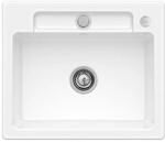 Villeroy und Boch Siluet Sp&uuml;le 334602R1 mit Ablaufgarnitur und Exzenterbet&auml;tigung,