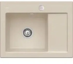 Villeroy und Boch Subway 45 Compact Einbausp&uuml;le 331202AM links, mit Ablaufgarnitur,