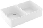 Villeroy und Boch Sp&uuml;lstein Doppelbecken 639001RW Ablaufgarnitur mit